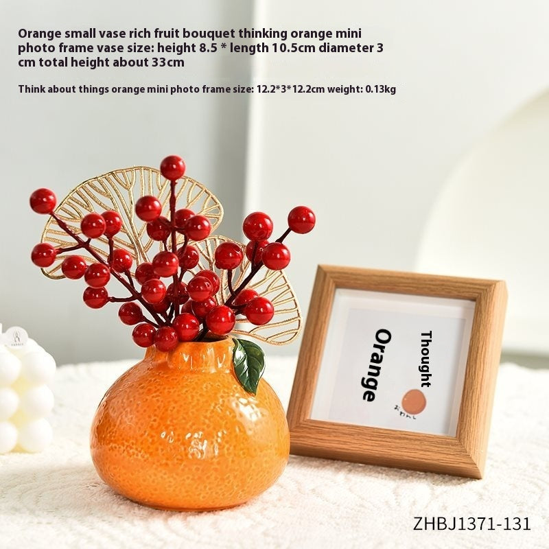 Modern Living Room Hydroponic Flower Arrangement Ornamentwers Green Radish