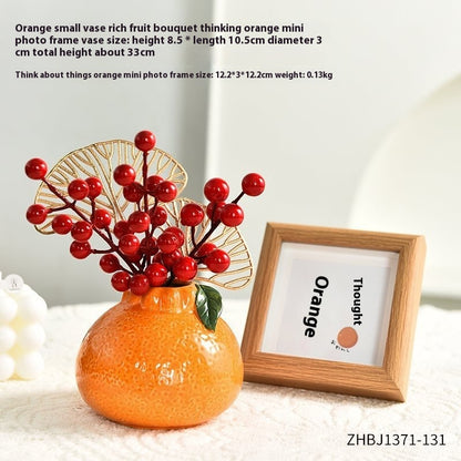 Modern Living Room Hydroponic Flower Arrangement Ornamentwers Green Radish