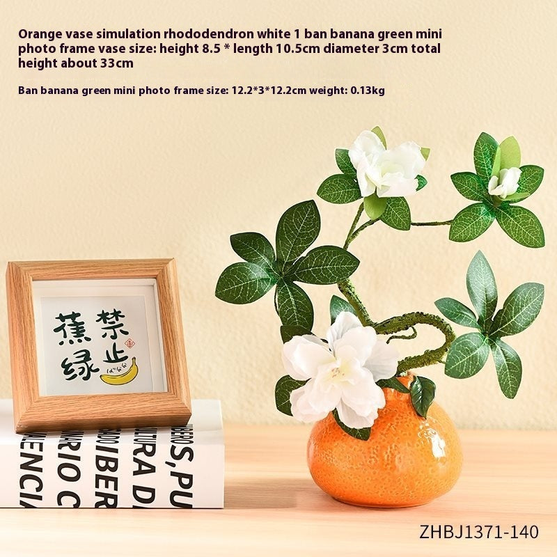 Modern Living Room Hydroponic Flower Arrangement Ornamentwers Green Radish