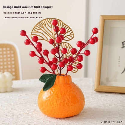 Modern Living Room Hydroponic Flower Arrangement Ornamentwers Green Radish