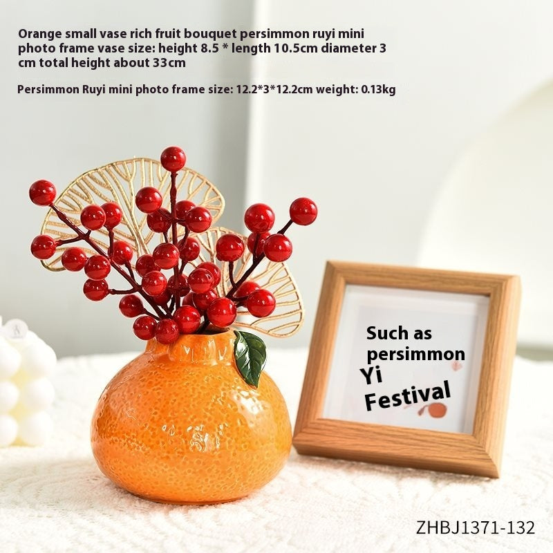 Modern Living Room Hydroponic Flower Arrangement Ornamentwers Green Radish