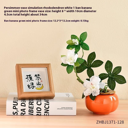 Modern Living Room Hydroponic Flower Arrangement Ornamentwers Green Radish