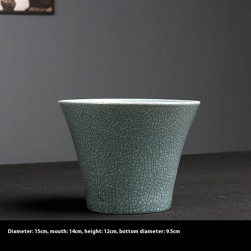 Simple Ceramic Flower Pot – Indoor Greenery Planter