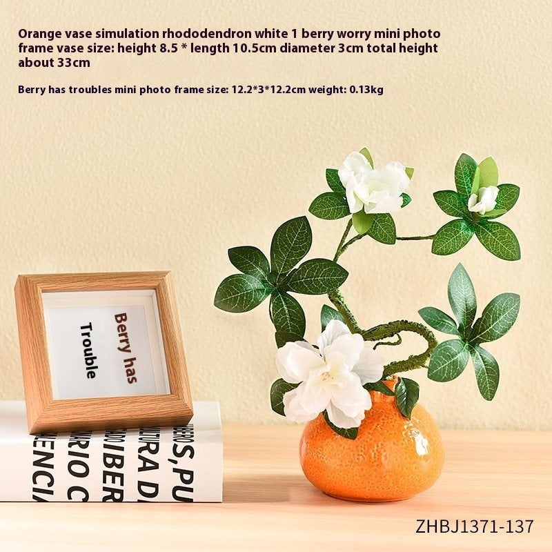 Modern Living Room Hydroponic Flower Arrangement Ornamentwers Green Radish