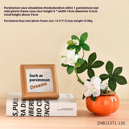 Modern Living Room Hydroponic Flower Arrangement Ornamentwers Green Radish