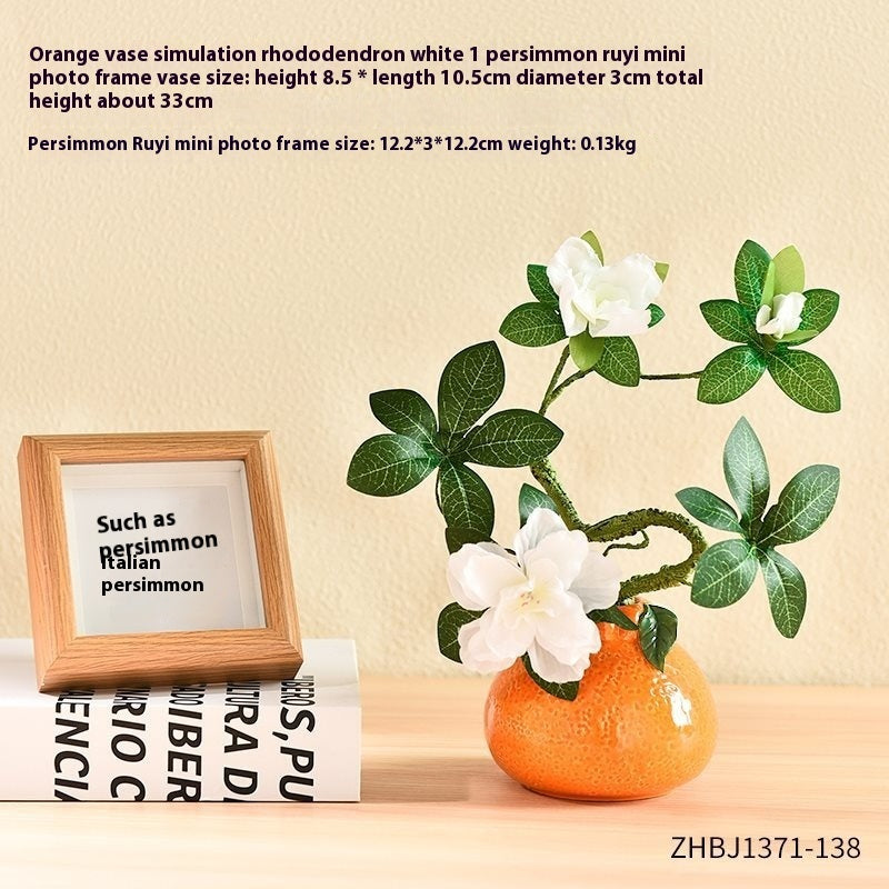 Modern Living Room Hydroponic Flower Arrangement Ornamentwers Green Radish