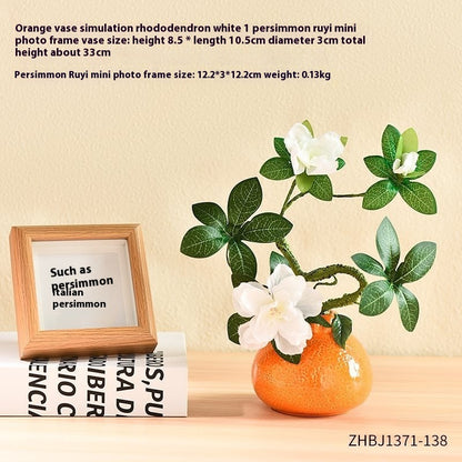 Modern Living Room Hydroponic Flower Arrangement Ornamentwers Green Radish