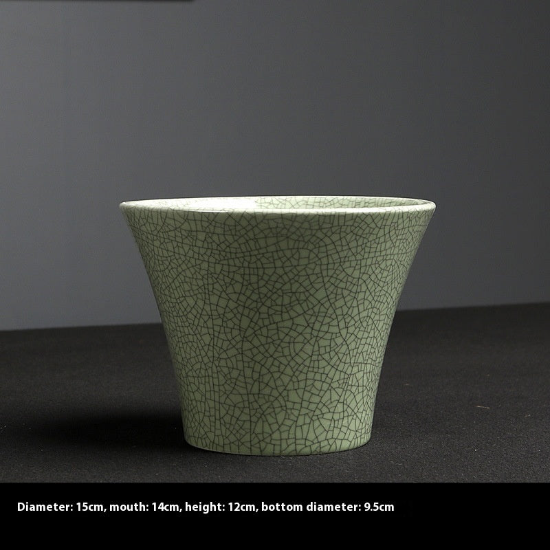 Simple Ceramic Flower Pot – Indoor Greenery Planter