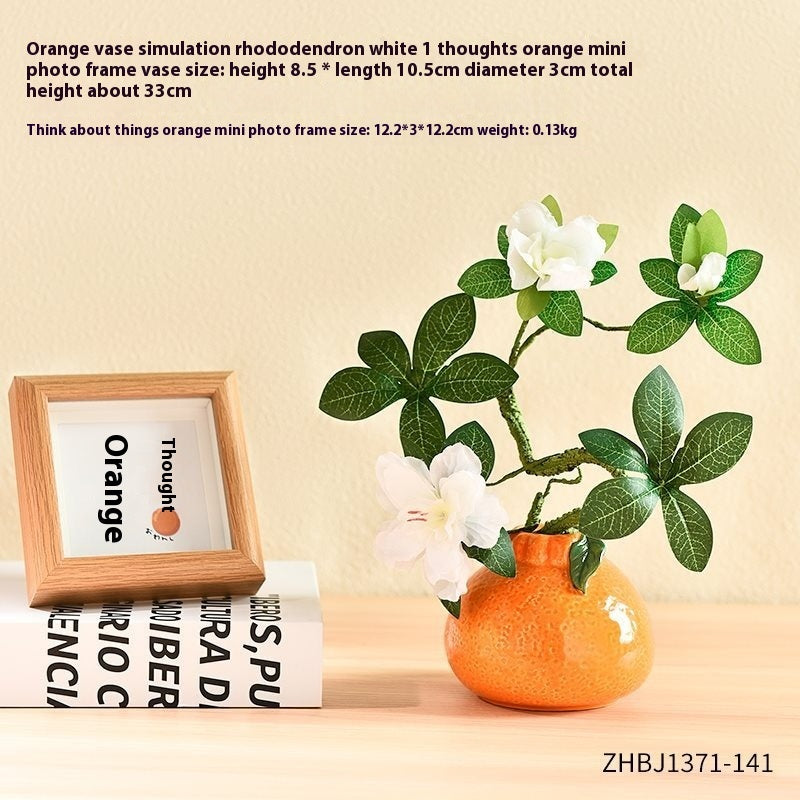 Modern Living Room Hydroponic Flower Arrangement Ornamentwers Green Radish